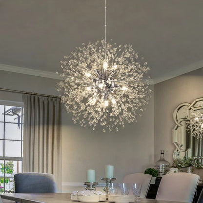 Lakeyah 9 - Light Dimmable Sputnik Sphere Chandelier