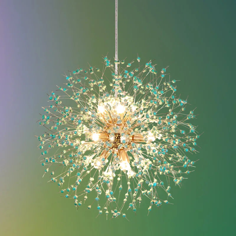Lakeyah 9 - Light Dimmable Sputnik Sphere Chandelier