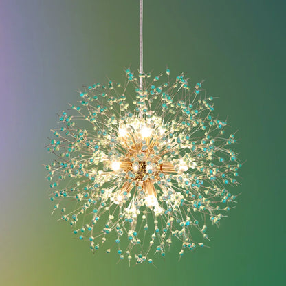 Lakeyah 9 - Light Dimmable Sputnik Sphere Chandelier