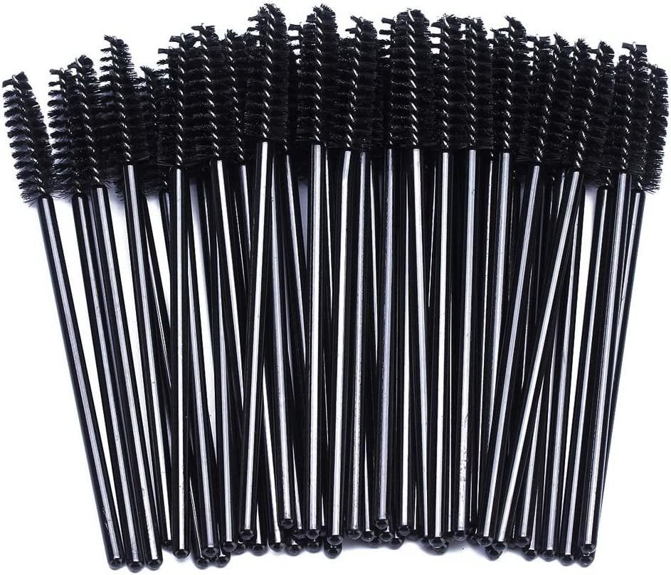 100 Pcs Disposable Eyelash Brush Spoolies Brush Mascara Applicator Lash Wand Lashes Brush Eyebrow Spooly for Extension