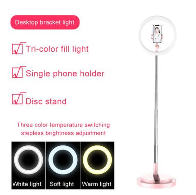 Selfie Ring Light LED Portable for Youtube Vlog Live Photo
