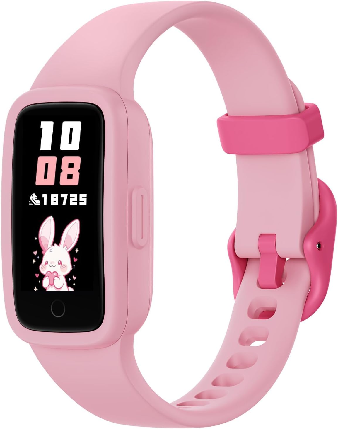 Vigor 3 Kids Fitness Tracker Watch - Pink AMOLED Smart Watch for Girls 5-15, Waterproof, Heart Rate & Sleep Monitor, Step Counter, No App or Phone Needed