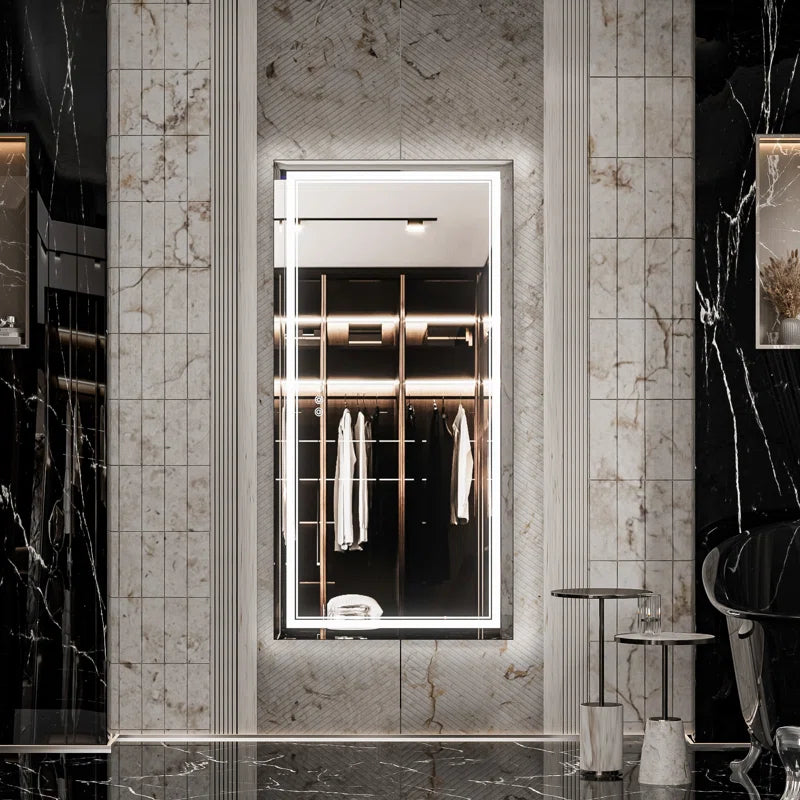 Chrisna Front and Backlit LED Bathroom Vanity Mirror