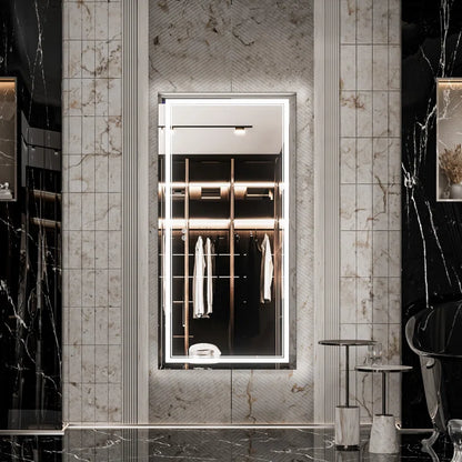 Chrisna Front and Backlit LED Bathroom Vanity Mirror