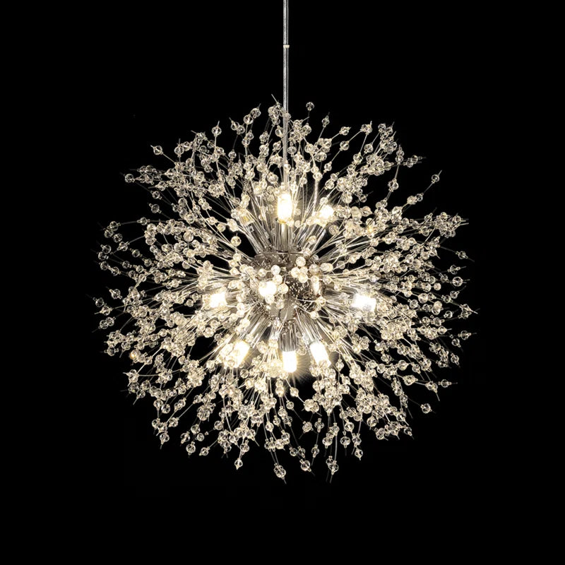Lakeyah 9 - Light Dimmable Sputnik Sphere Chandelier