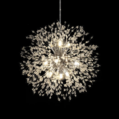 Lakeyah 9 - Light Dimmable Sputnik Sphere Chandelier