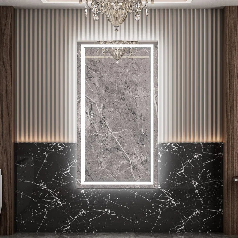 Chrisna Front and Backlit LED Bathroom Vanity Mirror