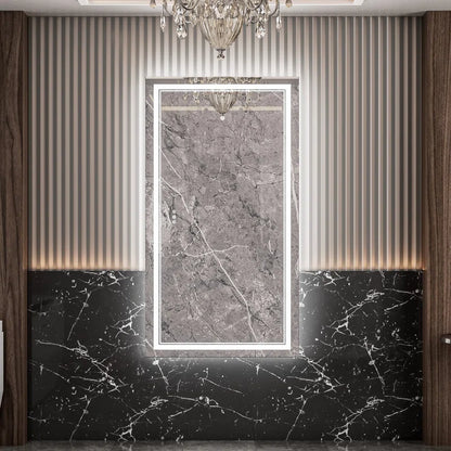 Chrisna Front and Backlit LED Bathroom Vanity Mirror