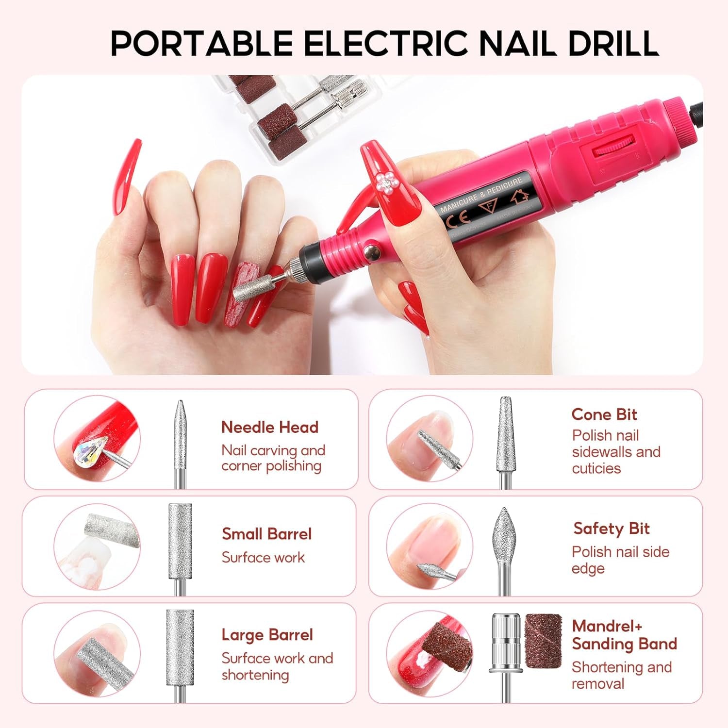 53Pcs Gel Nail Polish Kit with U V Light and Drill 35 Colors Gel Polish Set with 5Pcs Glossy/Matte/Glitter Top Coat Base Coat Nail Polish Set Manicure Tools Professional DIY Salon Home