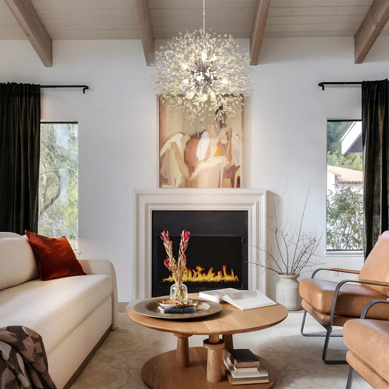 Lakeyah 9 - Light Dimmable Sputnik Sphere Chandelier