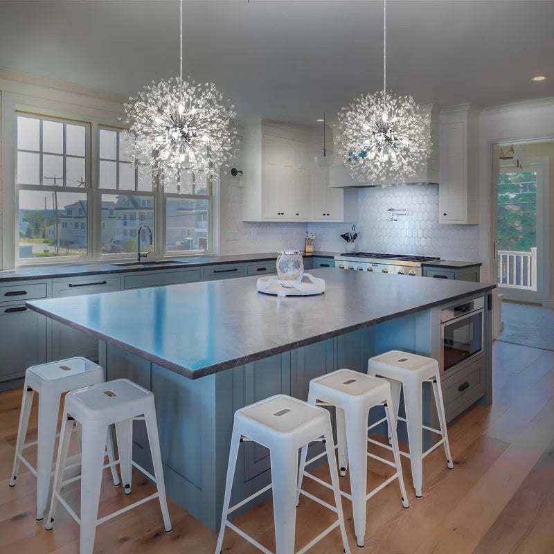 Lakeyah 9 - Light Dimmable Sputnik Sphere Chandelier