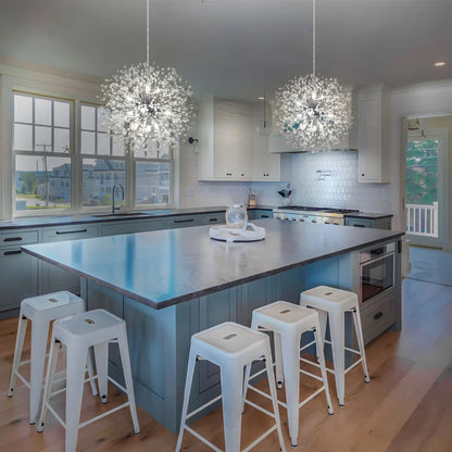 Lakeyah 9 - Light Dimmable Sputnik Sphere Chandelier