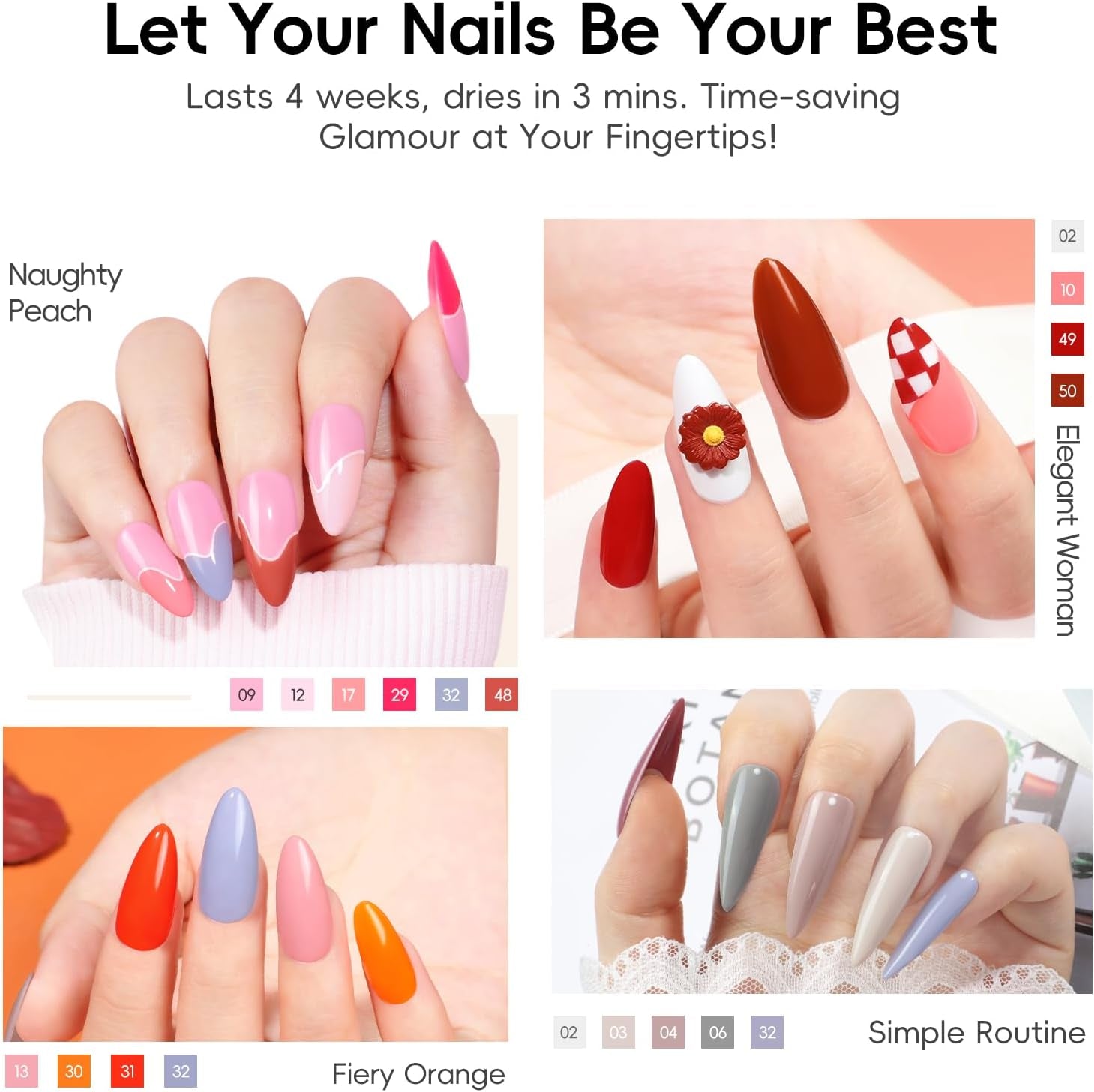 53Pcs Gel Nail Polish Kit with U V Light and Drill 35 Colors Gel Polish Set with 5Pcs Glossy/Matte/Glitter Top Coat Base Coat Nail Polish Set Manicure Tools Professional DIY Salon Home