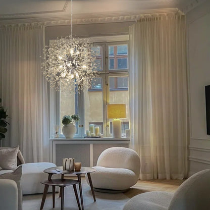 Lakeyah 9 - Light Dimmable Sputnik Sphere Chandelier